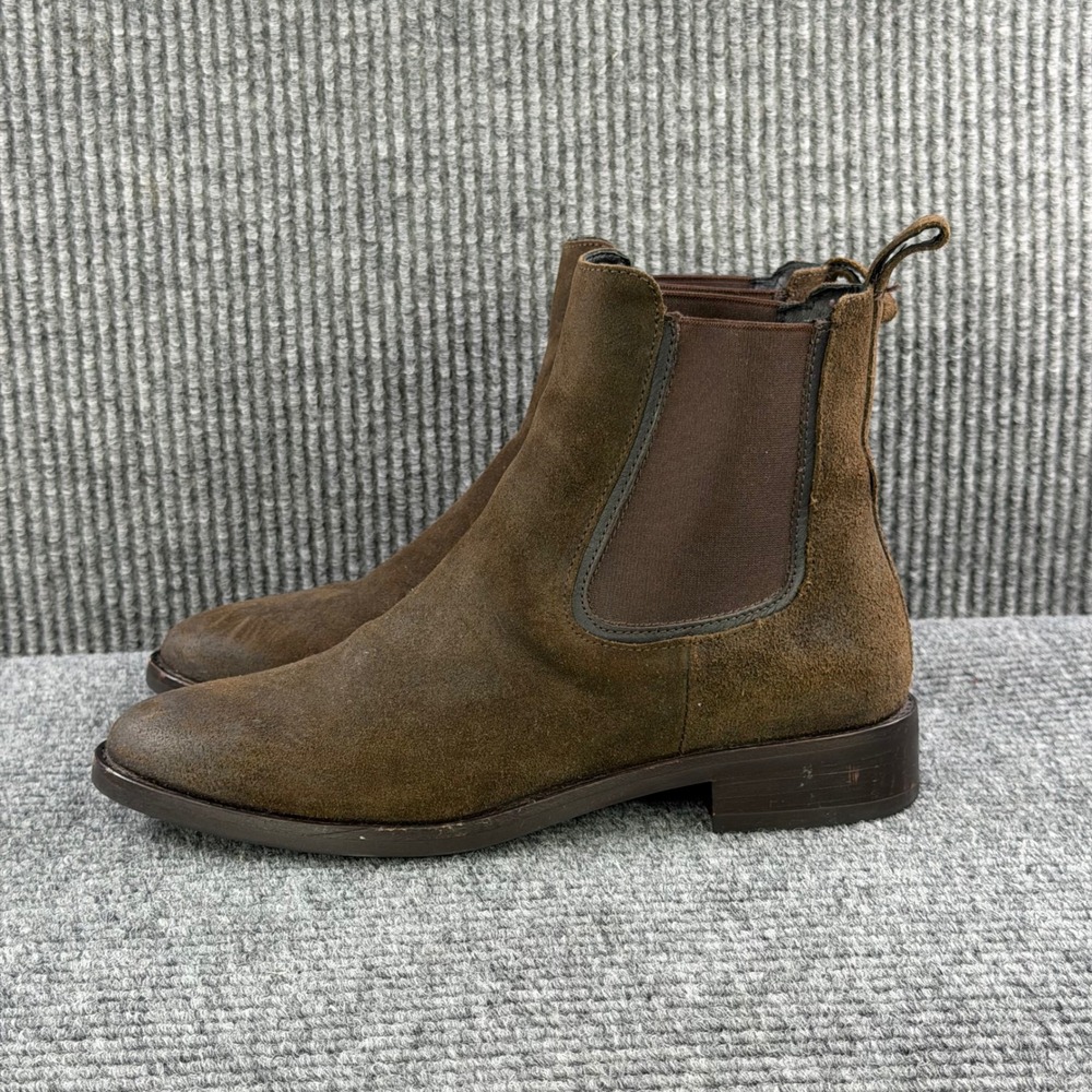 Thursday Boot Co Duchess Dark Brown Suede Sip On Chelsea Boots Womens 8 46057 - Picture 3 of 11